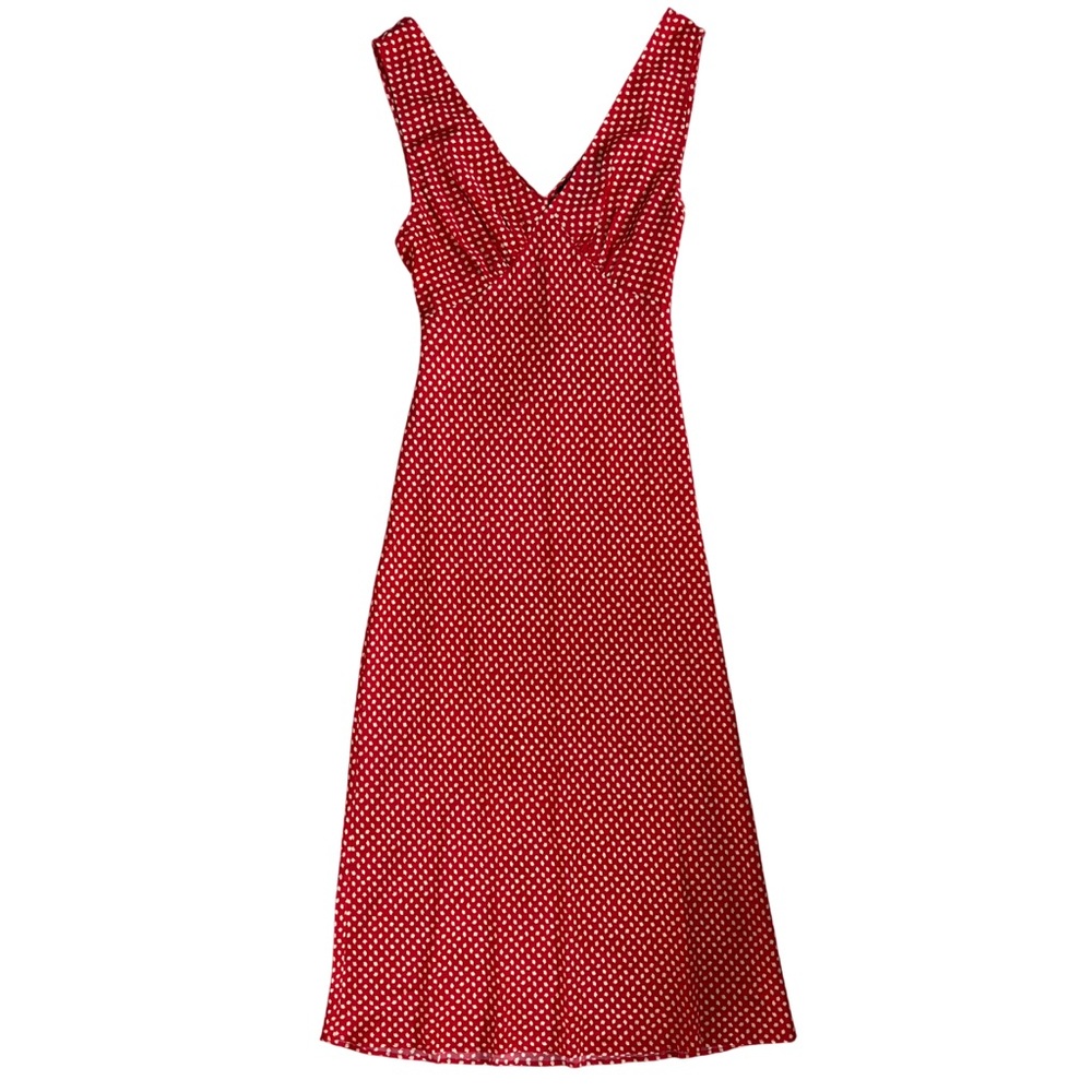 Réalisation Par The Stephanie Red Midi Dress